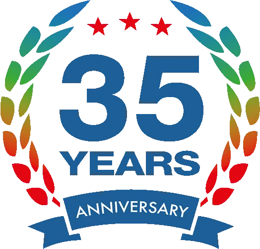 Resmar 35 Years Logo Resmar 35 Years Logo